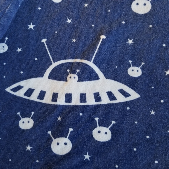 Winter Water Factory Outer Space Long Sleeve Tee Kids Large - Picture 7 of 8